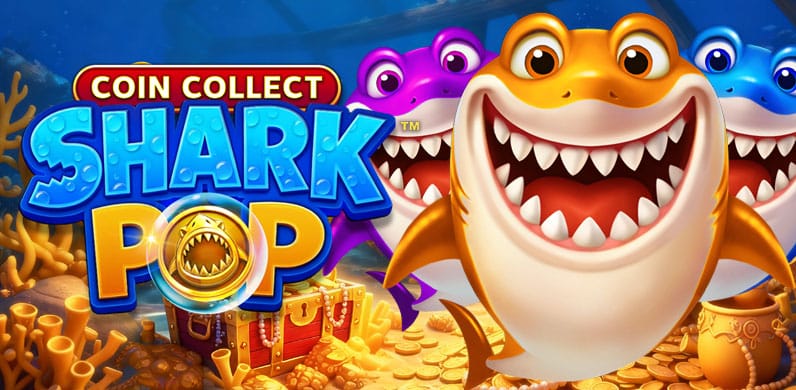 Shark Pop Coin Collect in firstclassearlybirds