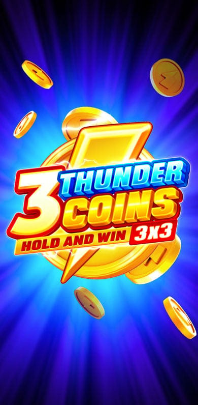 3 Thunder Coins: Hold and Win in Gamesfirstwithparty