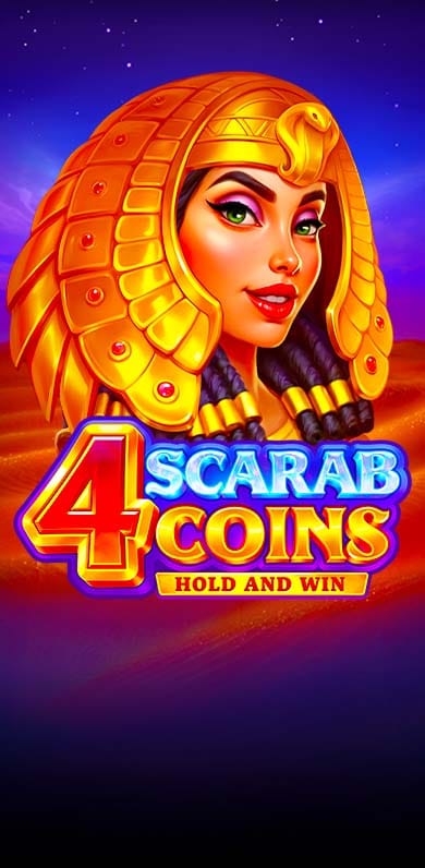 4 Scarab Coins: Hold and Win