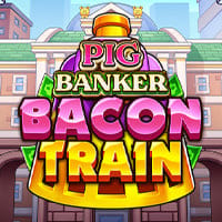 Pig Banker Bacon Train in morepartyoriginals