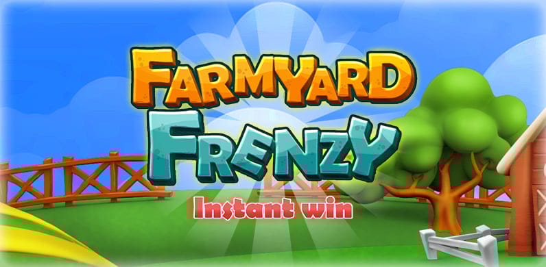 Farmyard Frenzy Instant Win in scratchcardsat