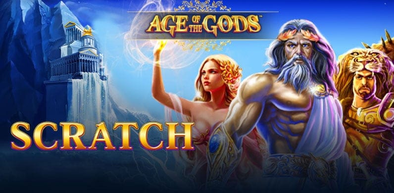 Age of the Gods Scratch in scratchcardsat